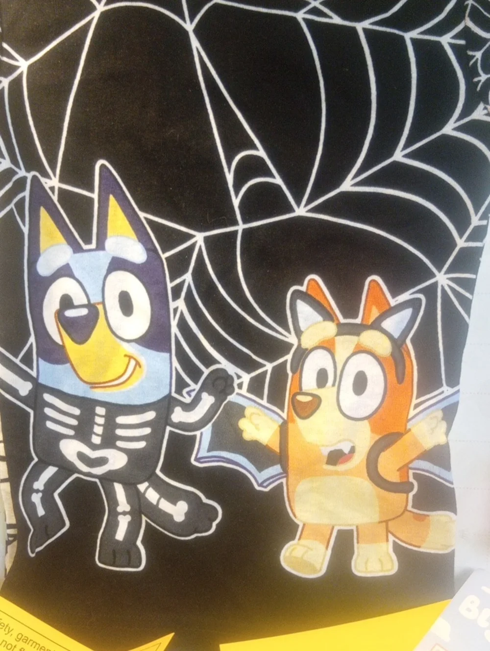 Toddler's 4pc BLUEY Cotton Long Sleeve Halloween Pajama Sets. NEW!
